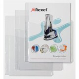 thumbnail of Rexel Extra Capacity Prospekthüllen  DIN A4 Genarbt Transparent 170 Mikron PVC (Polyvinylchlorid) Öffnung oben 11 Löcher 5 Stück