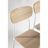 thumbnail of DUPI Conjunto Mesa y 4 sillas NEW XOBE, Fabricado con Metal y MDF, Mesa Comedor, Conjunto Estilo Atemporal (Taupe) 110x70 cm