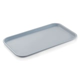 thumbnail of 15x WAS Germany Gastro Tabletts lichtgrau stapelbar GN 1/1 53 x 32,5 cm Serviertablett Polypropylen