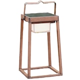 thumbnail of Lumisky Verona 30 cm hohe, batteriebetriebene Solarlaterne Aluminium Braun