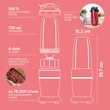 thumbnail of GOURMETmaxx Nutrition Mixer - Schwarz Matt