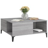 thumbnail of Table basse sonoma gris 80x80x36,5 cm bois d'ingénierie Modèle Terrasse Nova Plus