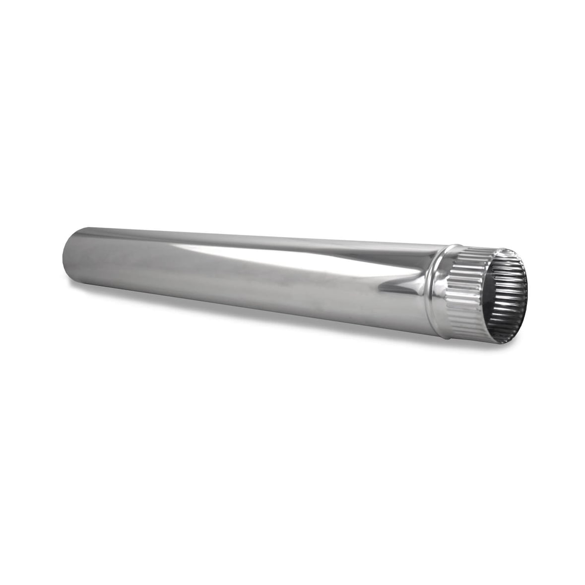 CAEXVEN Tubo de 250 mm de diámetro para Estufas y Chimeneas de Leña en Acero Inoxidable Longitud 1 m - Serie lisa