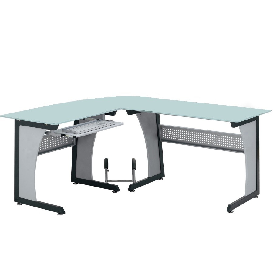 TAVOLO SCRIVANIA Computer Postazione Angolare PC Ufficio Mod. OFFICE by Yelloo