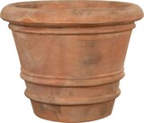 thumbnail of Biscottini Vasi per fiori 50x50X40 cm - Vaso rotondo in Terracotta - Vasi da interno - Fioriera esterno da giardino Made in Italy - Vaso balcone tondo
