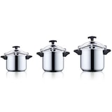 thumbnail of Kitchen Move Edelstahl-Schnellkochtopf mit Bügel CLASSIQUE Ø22cm 6L Edelstahl Silber