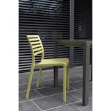 thumbnail of Resol LAMA Cadeira Interior, Exterior Set 2 Cinza Escuro