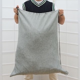 thumbnail of Linnen Optiek: 100L Waszak Groot XXL met 60L Reiswastas - Ondoorzichtige Opbergzak voor Vuile Was