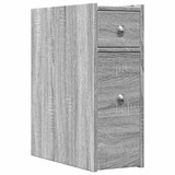 thumbnail of vidaXL Badschrank Schmal mit Rollen Grau Sonoma Holzwerkstoff