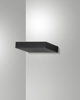 thumbnail of Guia - Fabas Luce LED-Wandleuchte aus Aluminium - Integrierte LED IP20 Schwarz - 24 cm