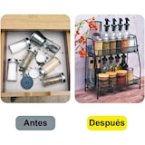 thumbnail of Organizador de Especiarias COSHANO, Suporte para Especiarias de 2 Níveis