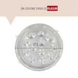 thumbnail of Set van 10 aluminium slakkenschaaltjes, 17,5 cm, Fackelmann