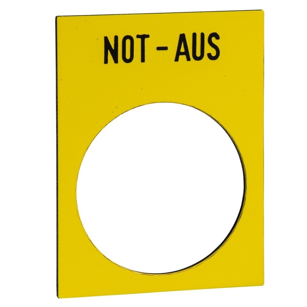 Schneider Electric Anzeigeschild ZB2BY420001