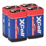 thumbnail of 4x Rauchmelder 9V Lithium Batterien für Feuermelder  9v Block Batterie 10 Jahre