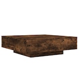 thumbnail of Table basse chêne fumé 100x100x31 cm bois d'ingénierie Modèle Nova Minimal