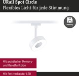 thumbnail of Paulmann URail Schienenspot 3-Step-Dim Circle  220lm 5W 4000K dimmbar 230V Signalweiß 95704