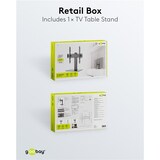 thumbnail of Goobay 58524 TV-Standfuß Basic Fix für Fernseher und Monitore zwischen 32 und 55 Zoll (81-140 cm), schwenkbar