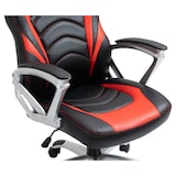 thumbnail of Fauteuil de bureau / Gaming Foxton en similicuir Noir / Rouge
