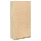 thumbnail of vidaXL Kleiderschrank Sonoma-Eiche 100x50x200 cm Holzwerkstoff