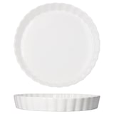 thumbnail of Veggi Quicheform Ø28cm rund weiß aus Porzellan – 24302053