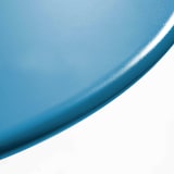 thumbnail of Tavolo rotondo da terrazza e 6 poltrone in acciaio blu pacifico - Oviala