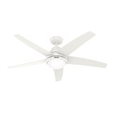 thumbnail of Deckenventilator Bernard Weiß mit Licht & Fernbedienung 132