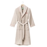 thumbnail of Benetton - Bademantel L/XL 100% Baumwolle 360GSM in Beige und Rot - Rainbow Be