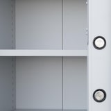 thumbnail of Lüllmann® Flügeltürenschrank, feuergeschützt, 4 OH, 1500 x 700 x 550 mm, anthrazit