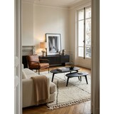 thumbnail of Retro Couchtische aus Mango Massivholz, 2er Set für stilvollen Wohnbereich. Schwarz, 100x50x42 cm | Kadima Design