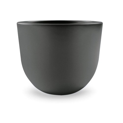 Pflanzgefäß Blumentopf Pflanztopf Kunststoff rund anthrazit Ø 65 x H 50 cm Veca