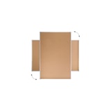 thumbnail of ALLBoards Lavagna in Sughero con Cornice Argento in Legno 90x60cm, Bacheca Sughero per Puntine Spille Memoboard
