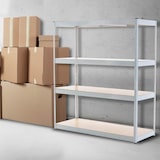 thumbnail of Stellingen voor zwaar gebruik 160x60x180 cm wit