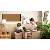 thumbnail of ALLboards Tableau en liège 100×40 cm cadre en bois laqué NOIR