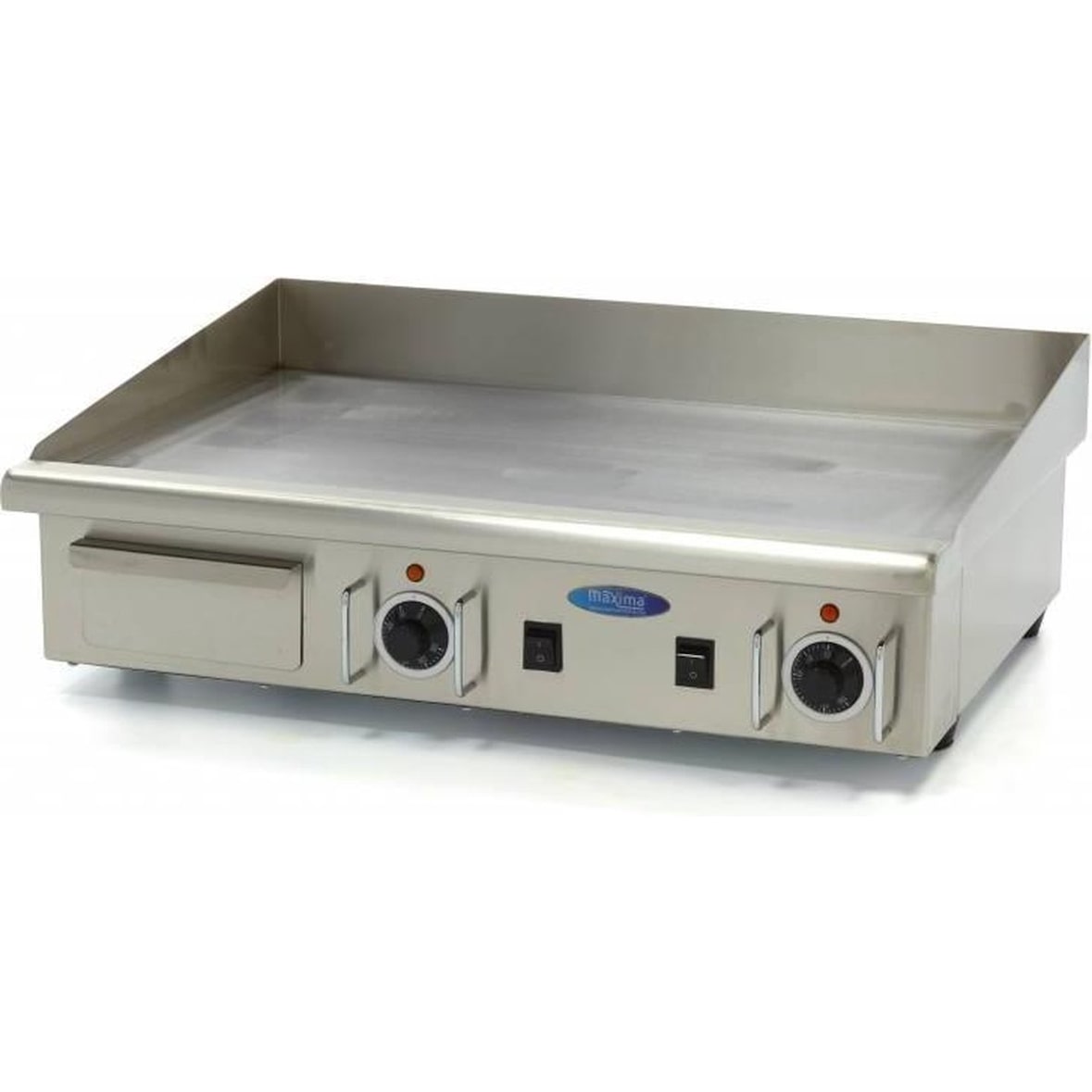 Griddle - Glatt - 73cm - inkl. Auffangschale - 400V