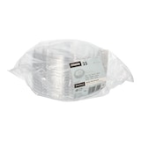 thumbnail of Starpak 100 Deckel für Schalen R-PET rund Ø 17 cm · 1,5 cm glasklar (89680, 4x25 Stück)