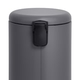 thumbnail of SVITA T30 prullenbak 30 liter staal pedaalemmer afvalbak grijs