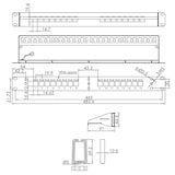 thumbnail of ROLINE 19" keystone patchpaneel, 16P, afgeschermd, zwart