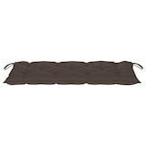 thumbnail of vidaXL Gartenbank mit Auflage 120 cm Massivholz Akazie