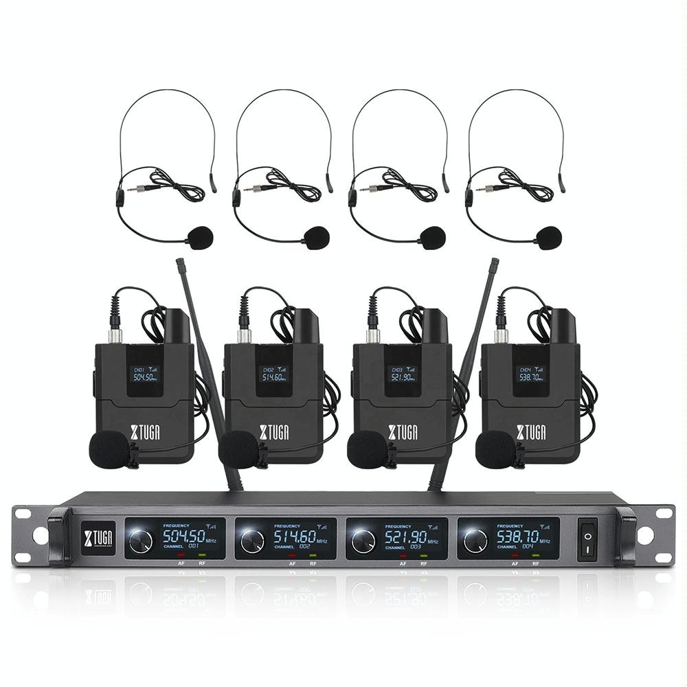 Système Microphone Sans Fil UHF Professionnel Pour Événements Extérieurs YONIS