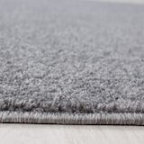 thumbnail of Teppich Wohnzimmer Einfarbig Pflegeleicht Waschbar Strapazierfähig Schlafzimmer OEKO-TEX Hellgrau 240x340 cm – MAIN von Kadima Design