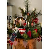 thumbnail of Konstsmide LED Baumbeleuchtung, 10 kleine kabellose weiße Kerzen mit Fernbedienung, 10 warm weiße Dioden, batteriebetrieben, Innen