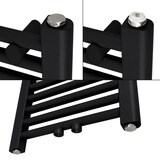 thumbnail of LuxeBath Sahara 600x1500 Schwarz matt | Mittelanschluss, Designheizkörper