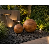 thumbnail of Bola decorativa jardín Rainbow piedra arenisca pulida diámetro 20 cm ocre marrón 12 kg