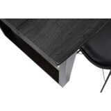 thumbnail of Esstisch Baumkante Holz-Optik Grau 120 x 80 U-Gestell schwarz JOSY