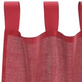 thumbnail of vidaXL Voile Vorhänge mit Stangentaschen 2 Stk. Weinrot