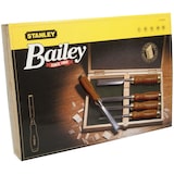 thumbnail of Coffret bois de 5 ciseaux à bois Bailey, 6-10-15-20-25 mm