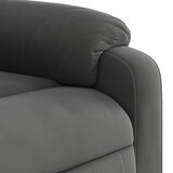thumbnail of vidaXL Massagesessel mit Aufstehhilfe Dunkelgrau Mikrofasergewebe