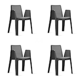 thumbnail of garbar PLAY Poltrona Interior, Exterior Set 4 Cinza Escuro