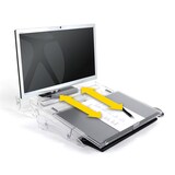 thumbnail of BakkerElkhuizen Konzepthalter Flexdesk BNEFDESK640 Acryl tr./gr.