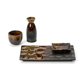 thumbnail of Bazar Bizar Aperitiefkom van keramiek 9.3x7x2.1 cm bruin